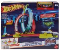 Hot Wheels HPC05 Neon Speeders Zestaw torów - Neonowa świecąca pętla