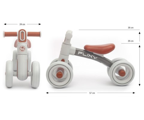 Milly Mally Pojazd Flixy Grey