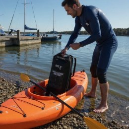 NC17108 PLECAK WODOODPORNY 25L CZARNY NILS CAMP