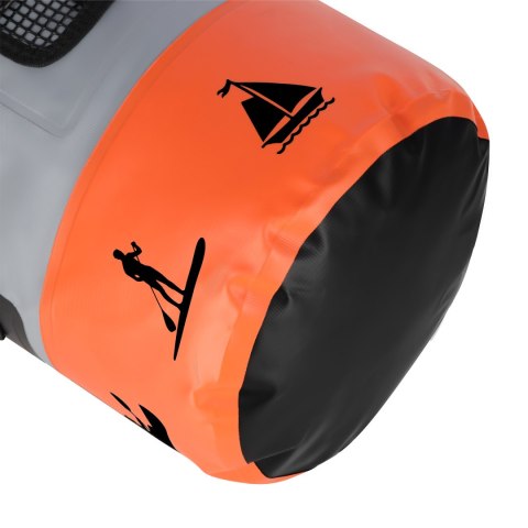 NC17108 PLECAK WODOODPORNY 25L POMARAŃCZOWY NILS CAMP