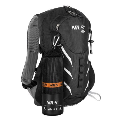 NCR12 RĘCZNIK Z MIKROFIBRY CZARNY 180x100 cm NILS NILS