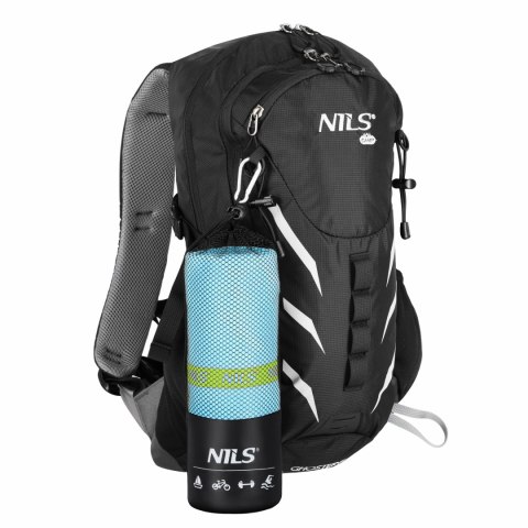 NCR12 RĘCZNIK Z MIKROFIBRY JASNONIEBIESKI 180x100 cm NILS NILS