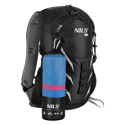 NCR13 RĘCZNIK Z MIKROFIBRY NIEBIESKI 200X90 cm NILS NILS