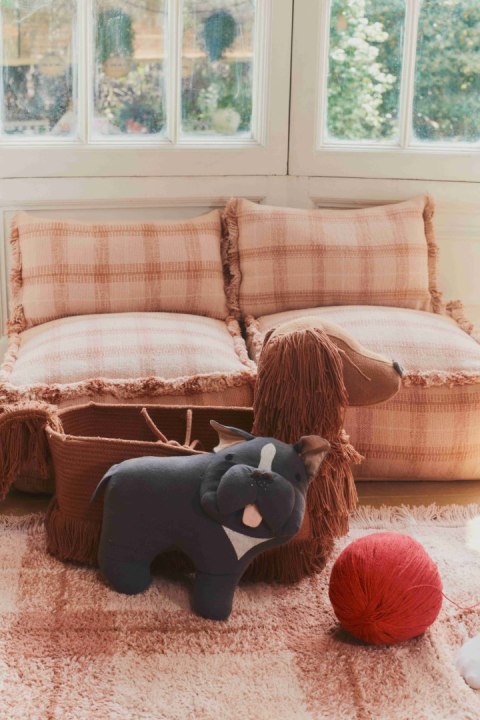 Poduszka Pies Jimmy - Buldog Francuski, Lorena Canals