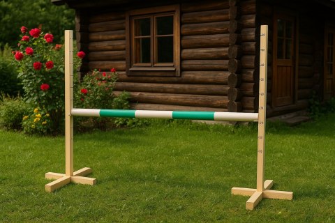 Belka do przeszkody do skakania na Hobby Horse - miętowa - 120 cm Belka do przeszkody do skakania na Hobby Horse - miętowa - 120 cm
