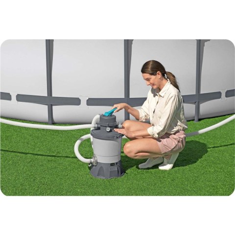 Pompa piaskowa do basenów + kulki filtracyjne 3596l/h Bestway 58515