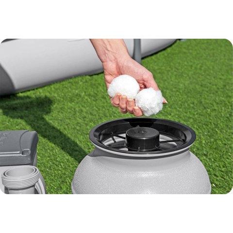 Pompa piaskowa do basenów + tabletki multifunkcyjne 6056 l/h Bestway 58497