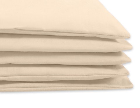 Pościel dla dzieci 2-częsci 135x100 cm- poszewki na poduszkę i na kołderkę - beżowa