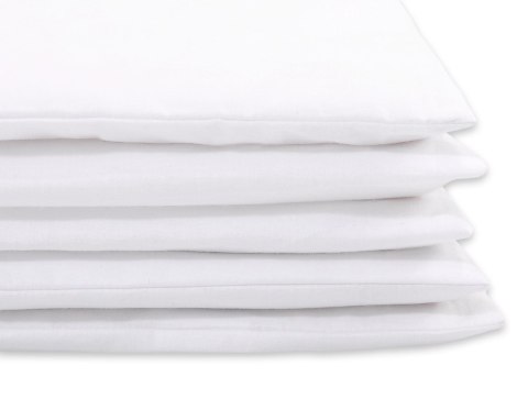 Pościel dla dzieci 2-częsci 135x100 cm- poszewki na poduszkę i na kołderkę - biała