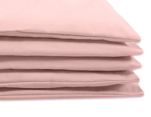 Pościel dla dzieci 2-częsci 135x100 cm- poszewki na poduszkę i na kołderkę - brudny róż