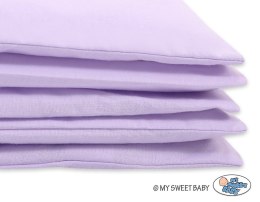 Pościel dla dzieci 2-częsci 135x100 cm- poszewki na poduszkę i na kołderkę - fioletowa