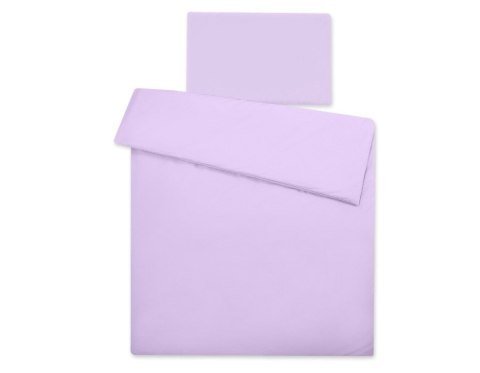 Pościel dla dzieci 2-częsci 135x100 cm- poszewki na poduszkę i na kołderkę - fioletowa