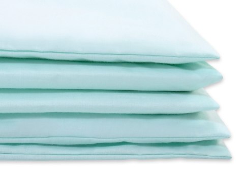 Pościel dla dzieci 2-częsci 135x100 cm- poszewki na poduszkę i na kołderkę - miętowa