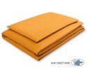 Pościel dla dzieci 2-częsci 135x100 cm- poszewki na poduszkę i na kołderkę - musztardowa