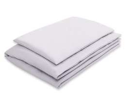 Pościel dla dzieci 2-częsci 135x100 cm- poszewki na poduszkę i na kołderkę - szara