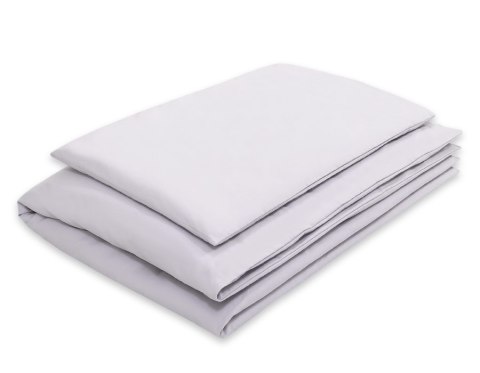 Pościel dla dzieci 2-częsci 135x100 cm- poszewki na poduszkę i na kołderkę - szara