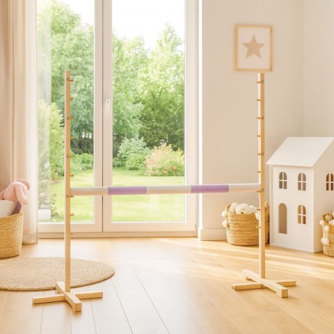 Przeszkoda skokowa do Hobby Horse 120cm, belka jasny fiolet