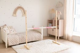 Przeszkoda skokowa do Hobby Horse 120cm, belka jasny róż