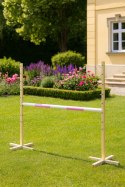 Przeszkoda skokowa do Hobby Horse 120cm, belka jasny róż
