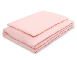 Bawełniana pościel dla dzieci 2-częściowa poszewki na poduszkę 60x40 na kołderkę 120x90 -pudrowy róż