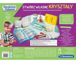 Clementoni Naukowa Zabawa Lab 50069 Stwórz Własne Kryształy