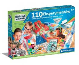 Clementoni Naukowa Zabawa Lab 50720 110 Eksperymentów
