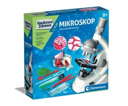 Clementoni Naukowa Zabawa Lab 50806 Doświadczenia Z Mikroskopem