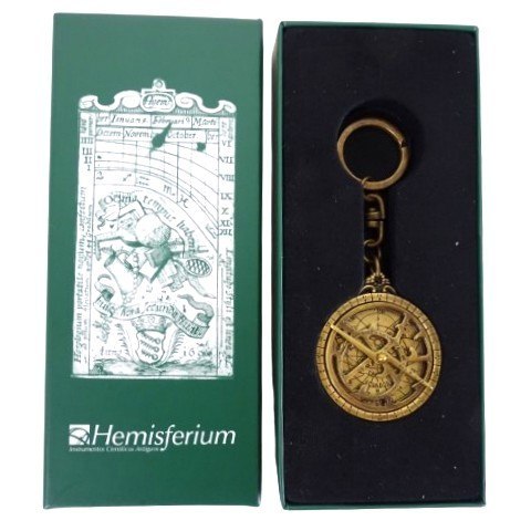 Brelok Premium Astrolabium Mosiężny - Prezent Astronomia - H80