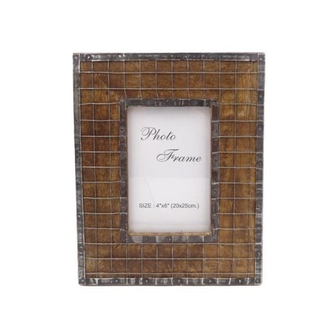 Drewniana ramka na zdjęcia - A-1328 - format zdjęcia 10x15cm