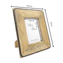 Drewniana ramka na zdjęcia - A-1617B - Format zdjęcia 13x18cm