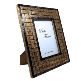 Drewniana ramka na zdjęcia - format zdjęcia 13 x 18 cm - A-1639
