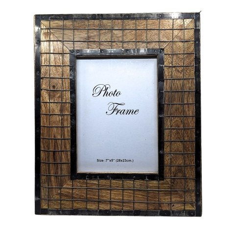Drewniana ramka na zdjęcia - format zdjęcia 13 x 18 cm - A-1639