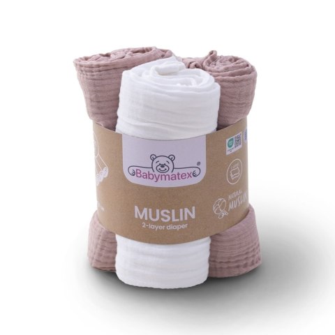 PIELUCHA MUSLIN 3 PAK 70X80