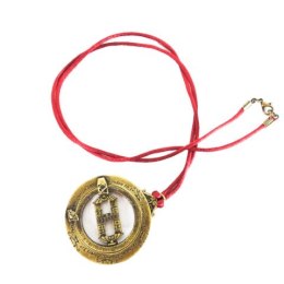 Miniaturowy zegar słoneczny - pierścienie astronomiczne - H90