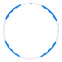 HHP090 BLUE-WHITE HULA HOP 0,4KG 90CM ONE FITNESS