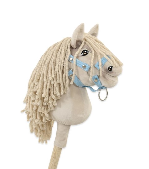 Hobby Horse Mały koń na kiju Premium kremowy cremello A5