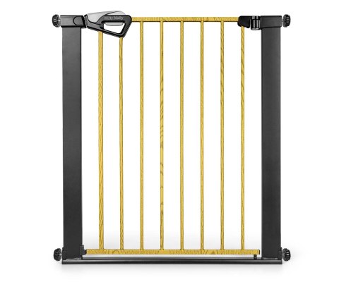 Milly Mally Bramka zabezpieczająca Barierka na schody Guardy 83 Black Natural