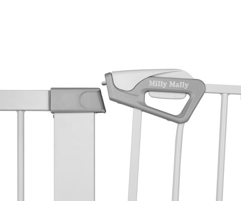 Milly Mally Bramka zabezpieczająca Barierka na schody Guardy 83 White