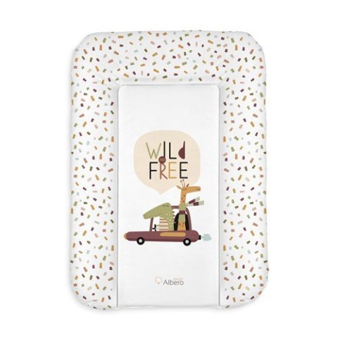 ALBERO MIO Mata do przewijania niemowląt 70x50 438 Wild free (włóknina)