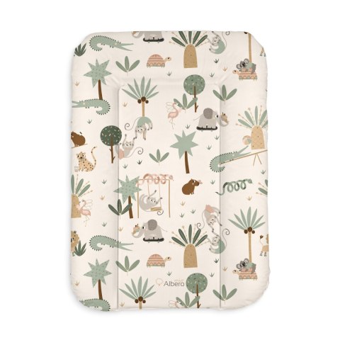 ALBERO MIO Mata do przewijania niemowląt 70x50 CP4 Zabawa w tropikach (włóknina)