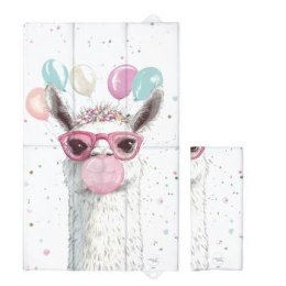 Składana mata do przewijania duża 50x80 Basic Crazy Lama CEBA 307-000-782