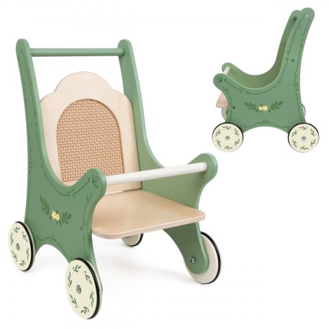 CLASSIC WORLD CW50632 Drewniany Wózek Vintage dla Lalek