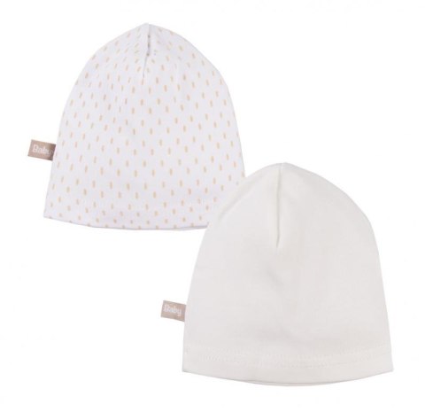 EWA 906670 Czapka Smerfetka 2-pak ecru 56