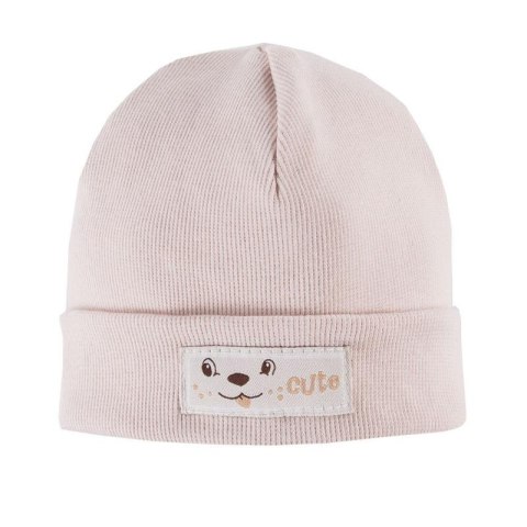 EWA 932543 Czapka Run&Fun prążek beż S