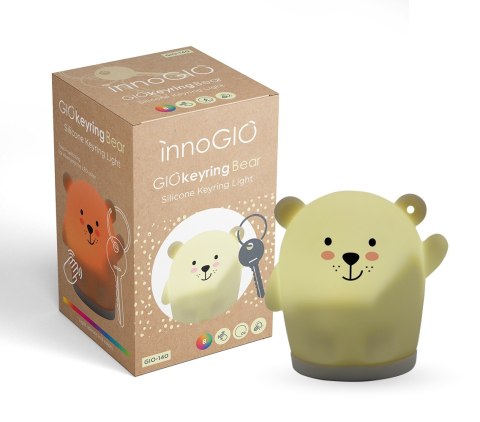 Lampka silikonowa GIOkeyring Bear INNOGIO GIO-150