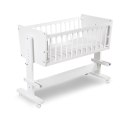 KLUPŚ Łóżeczko dostawne 89x40 ZOYA 5w1 biel