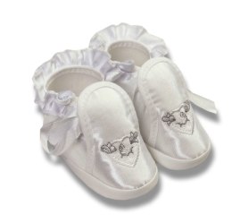 LAFEL P3H Buciki atłasowe haftowane