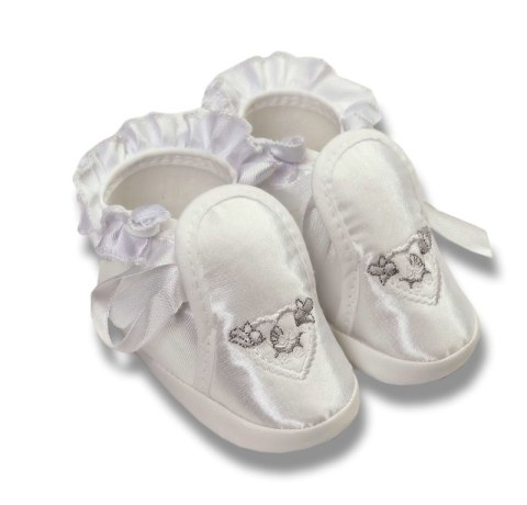 LAFEL P3H Buciki atłasowe haftowane