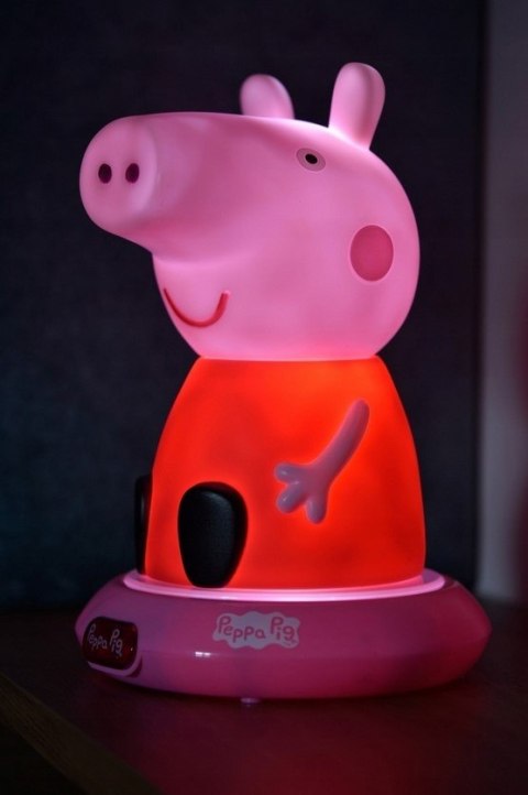 Lampka nocna 3D Figurka Świnka Peppa MARKO KE-PP17028