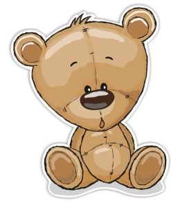 Dekoracja ścienna Miś MARKO SRP-023